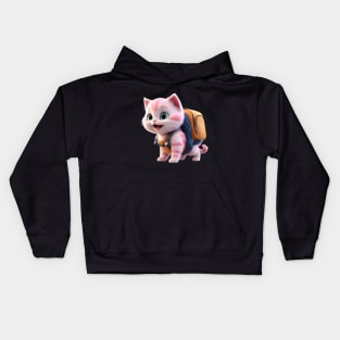 🐾 Express your love for kitties with our unique designs! Kids Hoodie